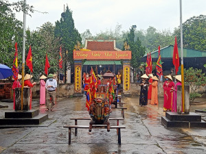 Lễ cầu ngư – Nét đẹp văn hóa tại đền Làng Nghĩa Sơn, xã Long Xá