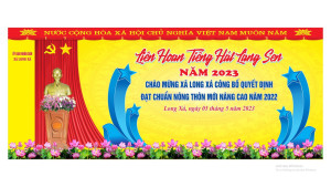 THÔNG BÁO Mời tham dự liên hoan tiếng hát Làng sen năm 2023 và chào mừng xã Long Xá đạt chuẩn NTM nâng cao