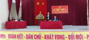 Long Xá: HĐND xã tổ chức kỳ họp thứ 11, khoá II, nhiệm kỳ 2021-2026